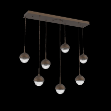 Hammerton PLB0093-07-FB-MC-C01-L3 - Cabochon Linear Pendant Chandelier