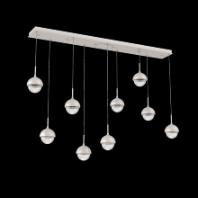 Hammerton PLB0093-09-BS-MC-C01-L3 - Cabochon Linear Pendant Chandelier