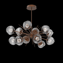 Hammerton PLB0095-0D-BB-FS-001-L3 - Luna Oval Starburst Chandelier