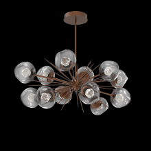 Hammerton PLB0095-0D-BB-ZS-001-L3 - Luna Oval Starburst Chandelier