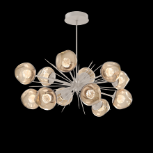 Hammerton PLB0095-0D-BS-FB-001-L3 - Luna Oval Starburst Chandelier