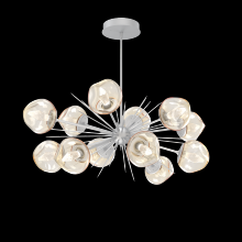 Hammerton PLB0095-0D-CS-GA-001-L3 - Luna Oval Starburst Chandelier