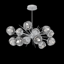 Hammerton PLB0095-0D-CS-GS-001-L3 - Luna Oval Starburst Chandelier