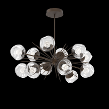 Hammerton PLB0095-0D-FB-ZC-001-L3 - Luna Oval Starburst Chandelier