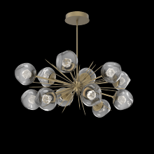 Hammerton PLB0095-0D-GB-ZS-001-L3 - Luna Oval Starburst Chandelier