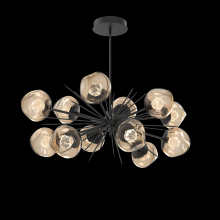 Hammerton PLB0095-0D-MB-ZB-001-L3 - Luna Oval Starburst Chandelier