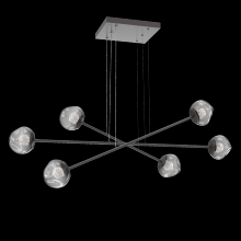 Hammerton PLB0095-M3-GP-FS-CA1-L3 - Luna Moda Multi-Piece Linear Chandelier