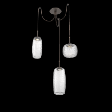 Hammerton SCB0091-03-FB-C-C01-L1 - Vessel Round 3pc Swag Multi-Pendant
