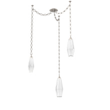 Hammerton SNB0049-03-BS-RC-CH1-L3 - Aalto Multi Light Pendant Multi Port Canopy Beige Silver