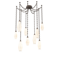 Hammerton SNB0049-09-FB-RA-CH1-L3 - Aalto Multi Light Pendant Multi Port Canopy Flat Bronze