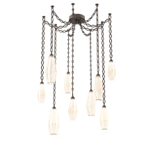Hammerton SNB0049-09-FB-RA-CH2-L3 - Aalto Multi Light Pendant Multi Port Canopy Flat Bronze