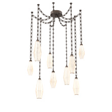 Hammerton SNB0049-09-FB-RA-CH3-L3 - Aalto Multi Light Pendant Multi Port Canopy Flat Bronze