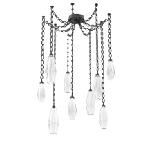 Hammerton SNB0049-09-MB-RC-CH2-L3 - Aalto Multi Light Pendant Multi Port Canopy Matte Black
