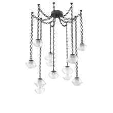 Hammerton SNB0089-09-MB-C-CH2-L1 - Mesa Multi Light Pendant Matte Black