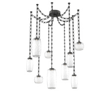 Hammerton SNB0091-09-MB-C-CH3-L1 - Vessel Multi Light Pendant Matte Black