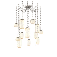 Hammerton SNB0091-12-BS-A-CH3-L1 - Vessel Multi Light Pendant Beige Silver