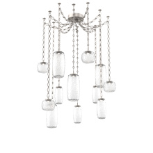 Hammerton SNB0091-12-BS-C-CH1-L1 - Vessel Multi Light Pendant Beige Silver