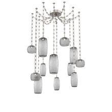 Hammerton SNB0091-12-BS-S-CH3-L1 - Vessel Multi Light Pendant Beige Silver
