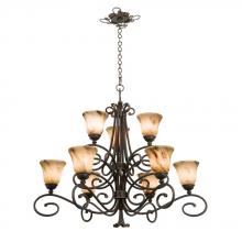 Kalco 5535TO/1339 - Amelie 9 Light Chandelier