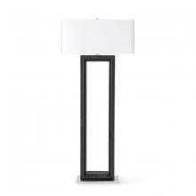 Palecek 2465-37 - JENNER FLOOR LAMP BLACK