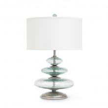 Palecek 2511-41 - GLASS DISC TABLE LAMP