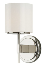 Stone Lighting WS172AOPPNL2 - Wall Sconce Lenox 9 Opal Polished Nickel  LED G4 JC 2W