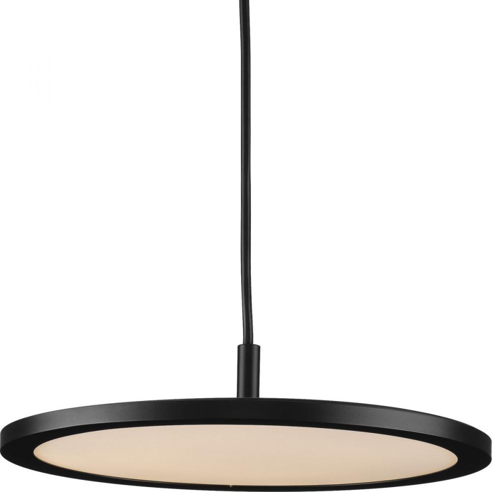 Everlume LED Collection Modern Matte Black Pendant