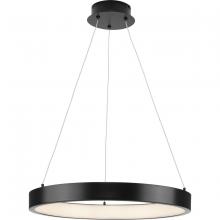 Progress P500369-31M-30 - Inverse LED Collection Modern Matte Black Pendant