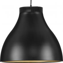 Progress P500373-31M-30 - Radian LED Collection Modern Matte Black Metal Pendant