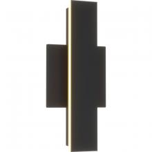 Progress P560366-31M-CS - Z-2040 Collection LED Matte Black Contemporary Small Outdoor Wall Light