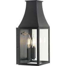 Progress P560376-031 - Radcliffe Collection Two-Light Small Black New Traditional Outdoor Wall Lantern