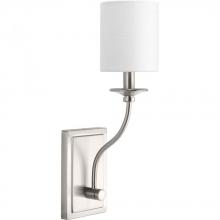 Progress P710018-009 - Bonita Collection Brushed Nickel One-Light Wall Sconce