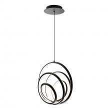 WAC US PD-81513-30-BK - Hoopla Pendant Light