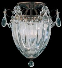 Schonbek 1870 1242-211S - Bagatelle 3 Light 120V Semi-Flush Mount in Aurelia with Clear Crystals from Swarovski