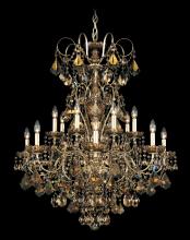 Schonbek 1870 3658-40S - New Orleans 14 Light 120V Chandelier in Polished Silver with Clear Crystals from Swarovski