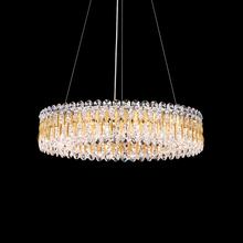 Schonbek 1870 RS8343N-401S - Sarella 12 Light 120V Pendant in Polished Stainless Steel with Clear Crystals from Swarovski