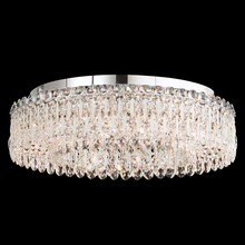 Schonbek 1870 RS8347N-48H - Sarella 12 Light 120V Flush Mount in Antique Silver with Heritage Handcut Crystal