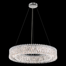 Schonbek 1870 RS8349N-401H - Sarella 18 Light 120V Pendant in Polished Stainless Steel with Heritage Handcut Crystal