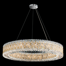 Schonbek 1870 RS8350N-51H - Sarella 27 Light 120V Pendant in Black with Clear Heritage Handcut Crystal