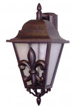 Melissa Lighting FL1796 - Americana Collection Fleur De Lis Series Model FL1796 Large Outdoor Wall Lantern