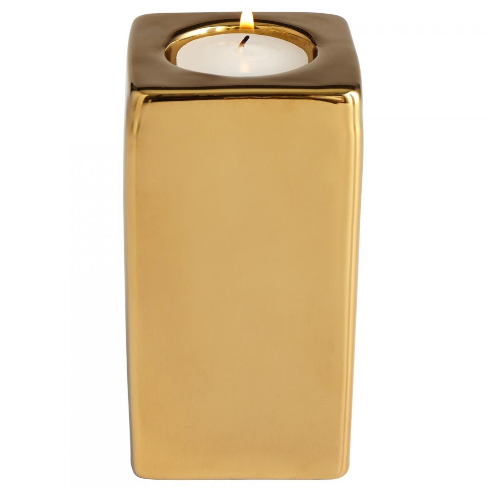 Etta Candleholder|Gold-MD