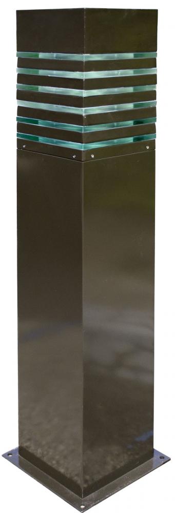 STEEL SQUARE BOLLARD 26W DL-S26-GU24 120V