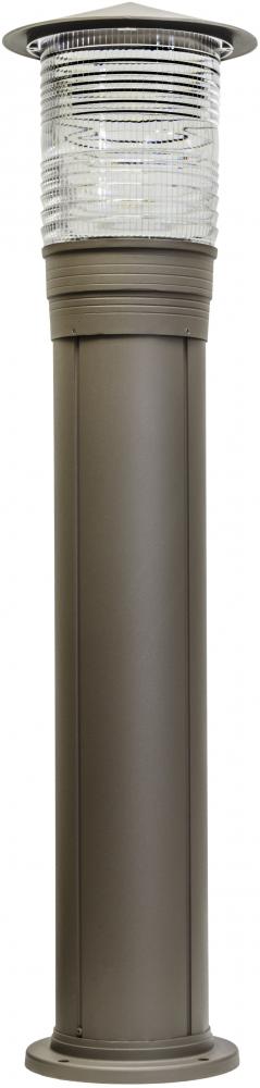 CAST ALUM BOLLARD 35W HPS 120V