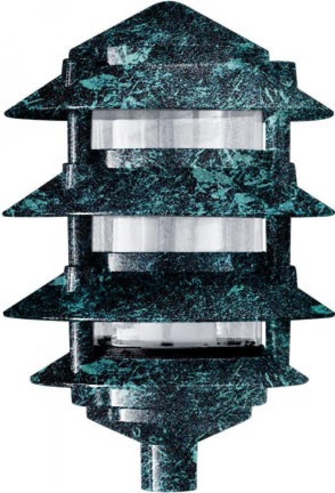 PAGODA FIX 4 TIER 6" TOP 1/2" BASE 6W FILAMENT LED 120