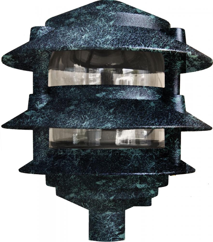 PAGODA FIX 3 TIER 10"TOP 1/2"BASE 13W DL-S13-GU24 120V