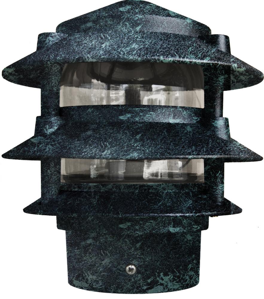 PAGODA FIX 3 TIER 6" TOP 3"BASE 4W LED 120V