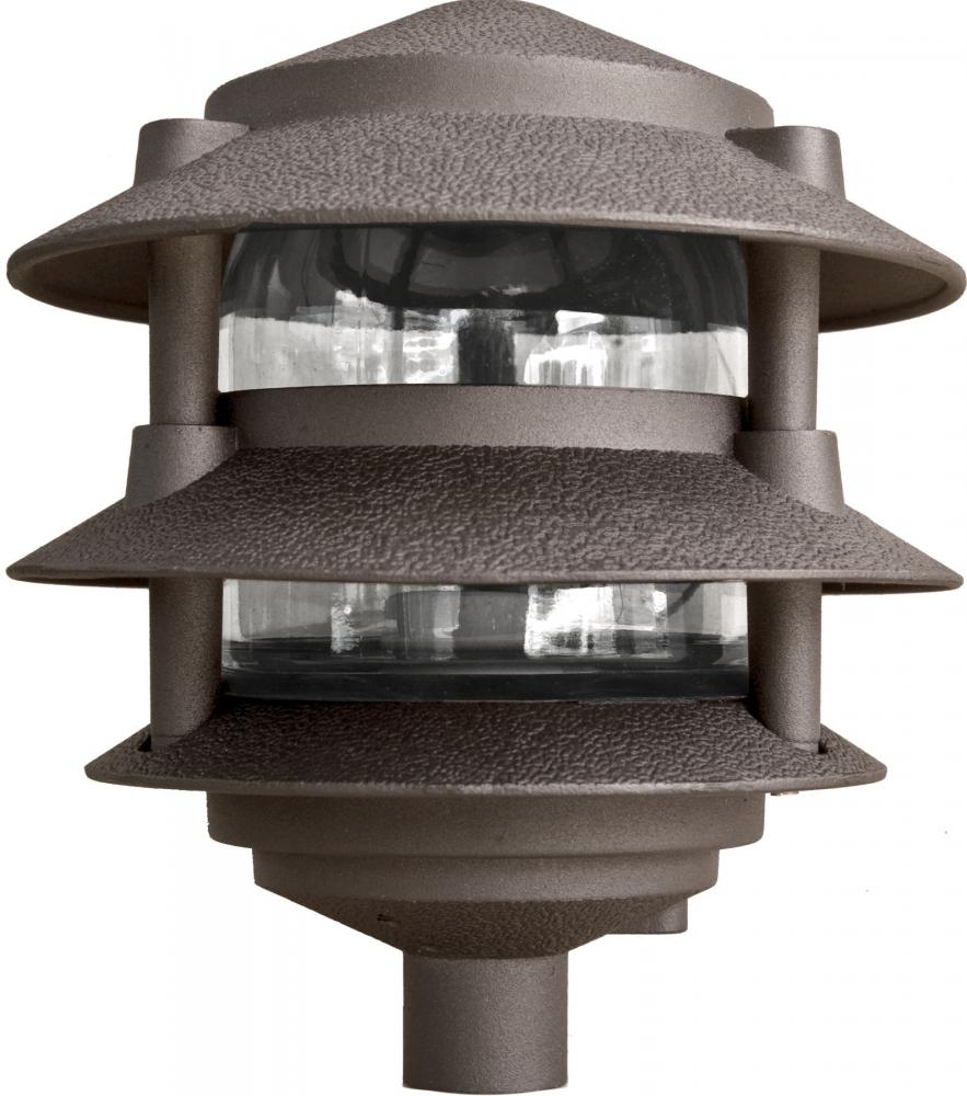 PAGODA FIX 3 TIER 6" TOP 3"BASE 13W DL-S13-GU24 120V