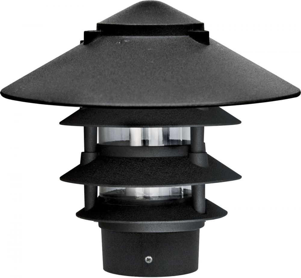 PAGODA FIX 4 TIER 10"TOP 3" BASE 12W G24 2 PIN 60 LEDS