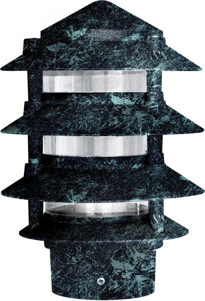 PAGODA FIX 4 TIER 6" TOP 3"BASE 6W FILAMENT LED 120V