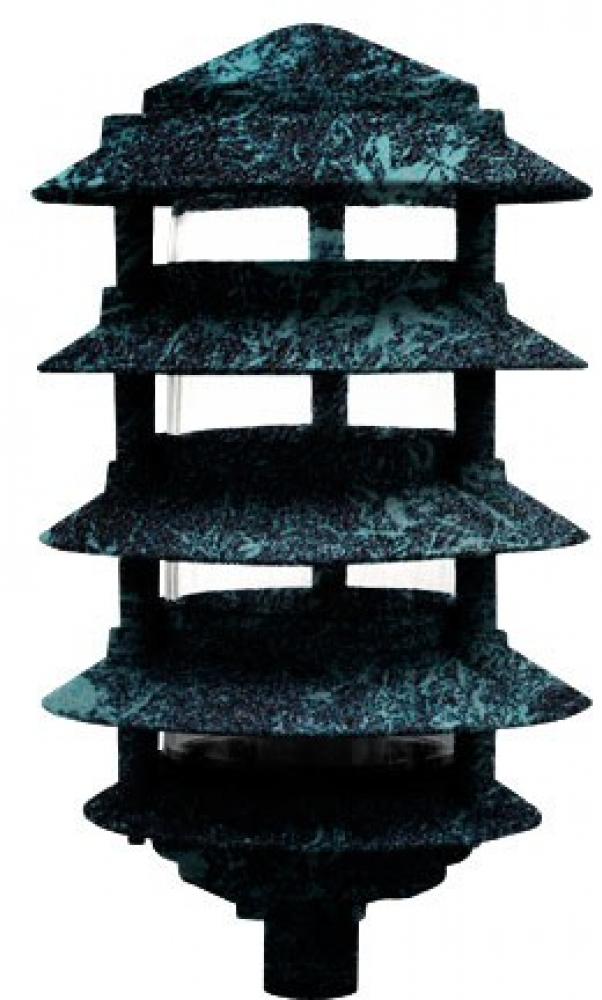 PAGODA FIX 5 TIER 6" TOP 1/2" BASE INCAND 120V